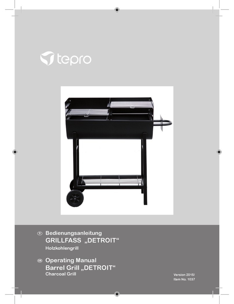 tepro DETROIT operating manual