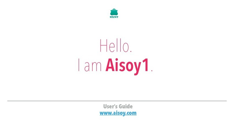 Aisoy Aisoy1 User manual