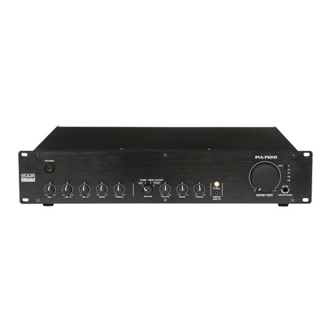 DAPAudio PA-7120 manual