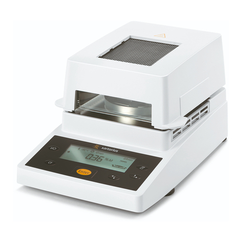 Sartorius MA35 User manual