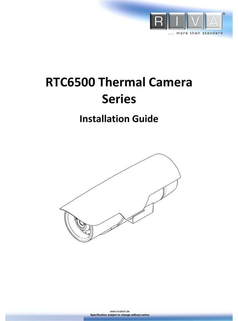 Riva RTC6500 SERIES installation guide