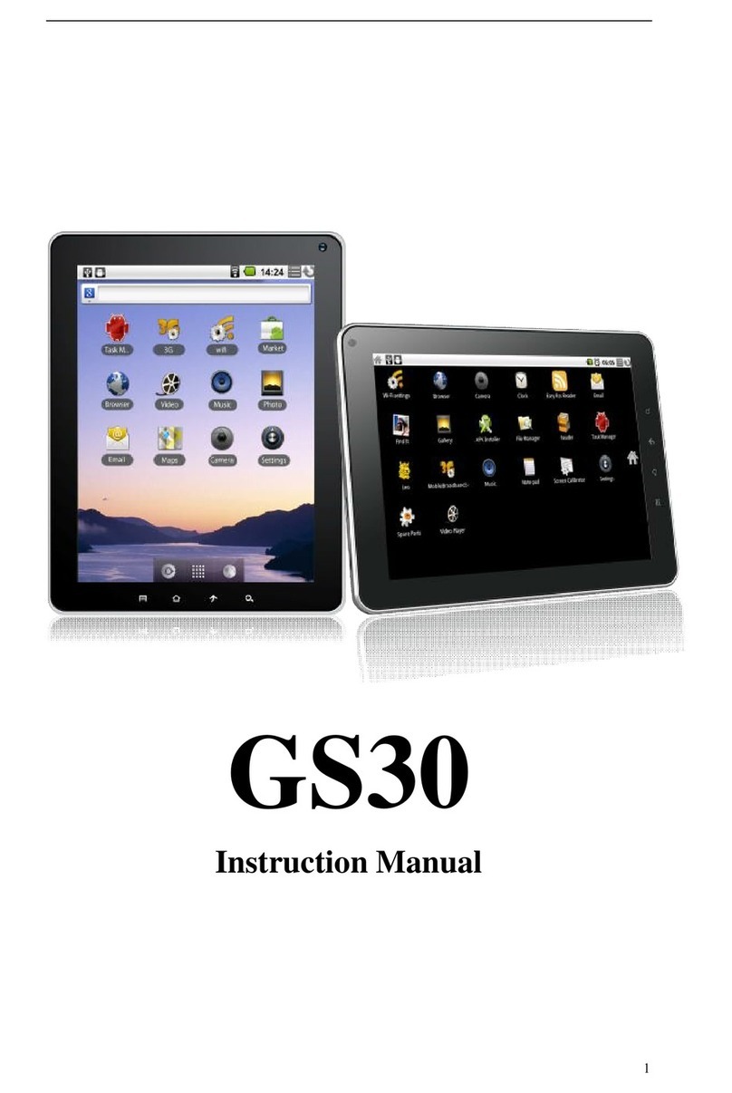 Impression Products GS30 instruction manual