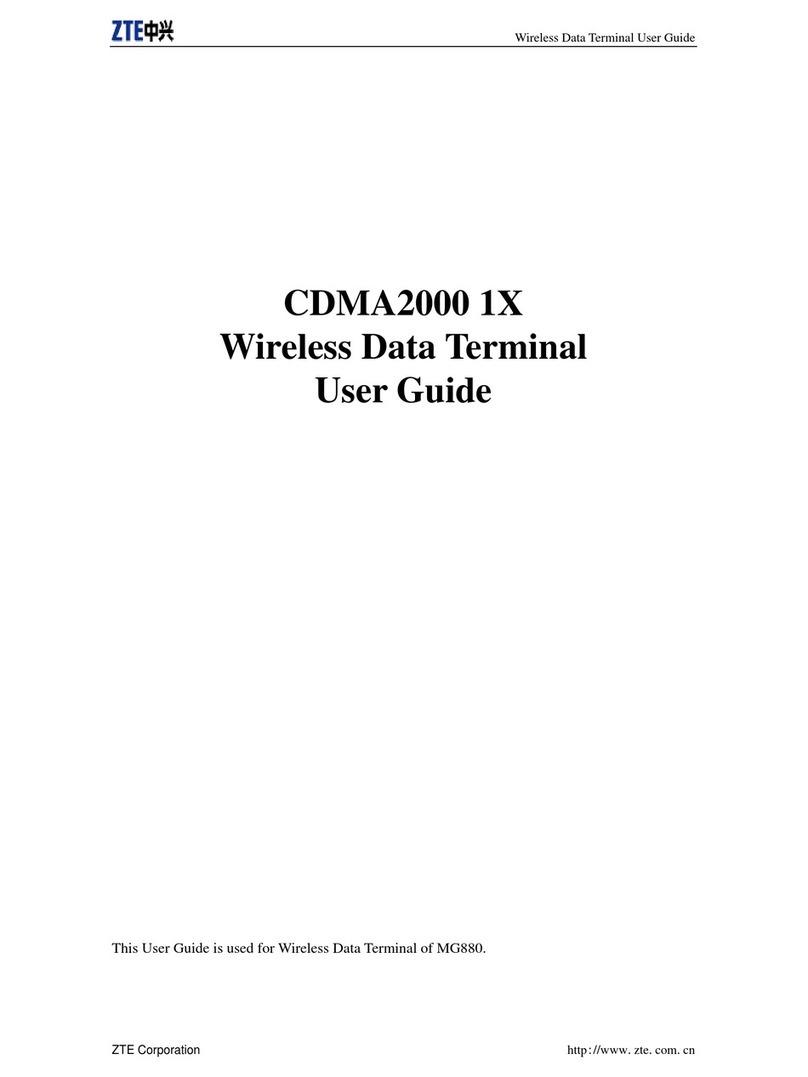 Zte MG880 user guide