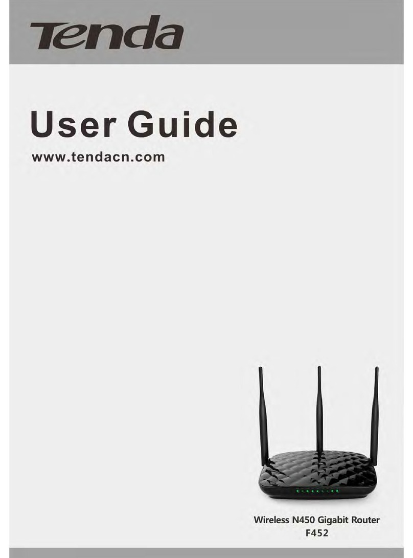 Tenda F452 User manual
