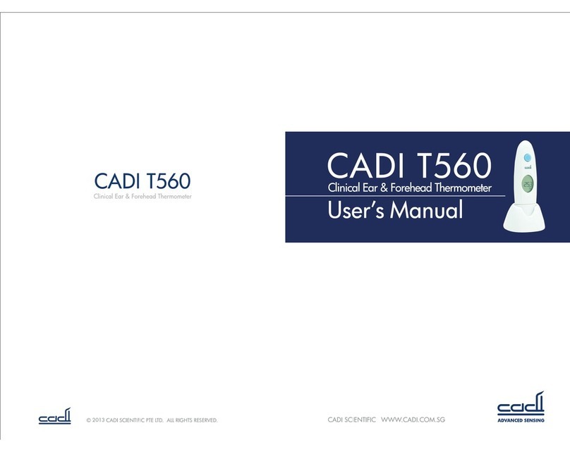 Cadi T560 user manual