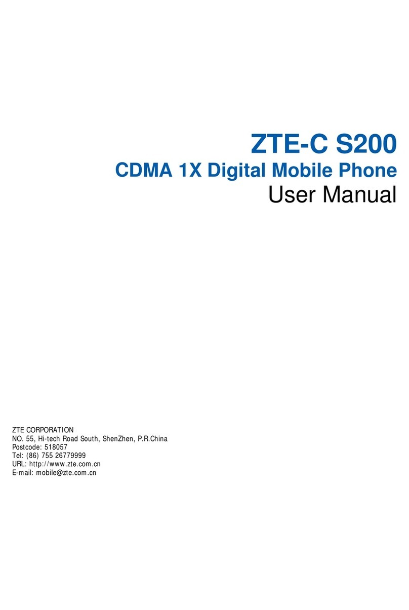 Zte C S200 User manual