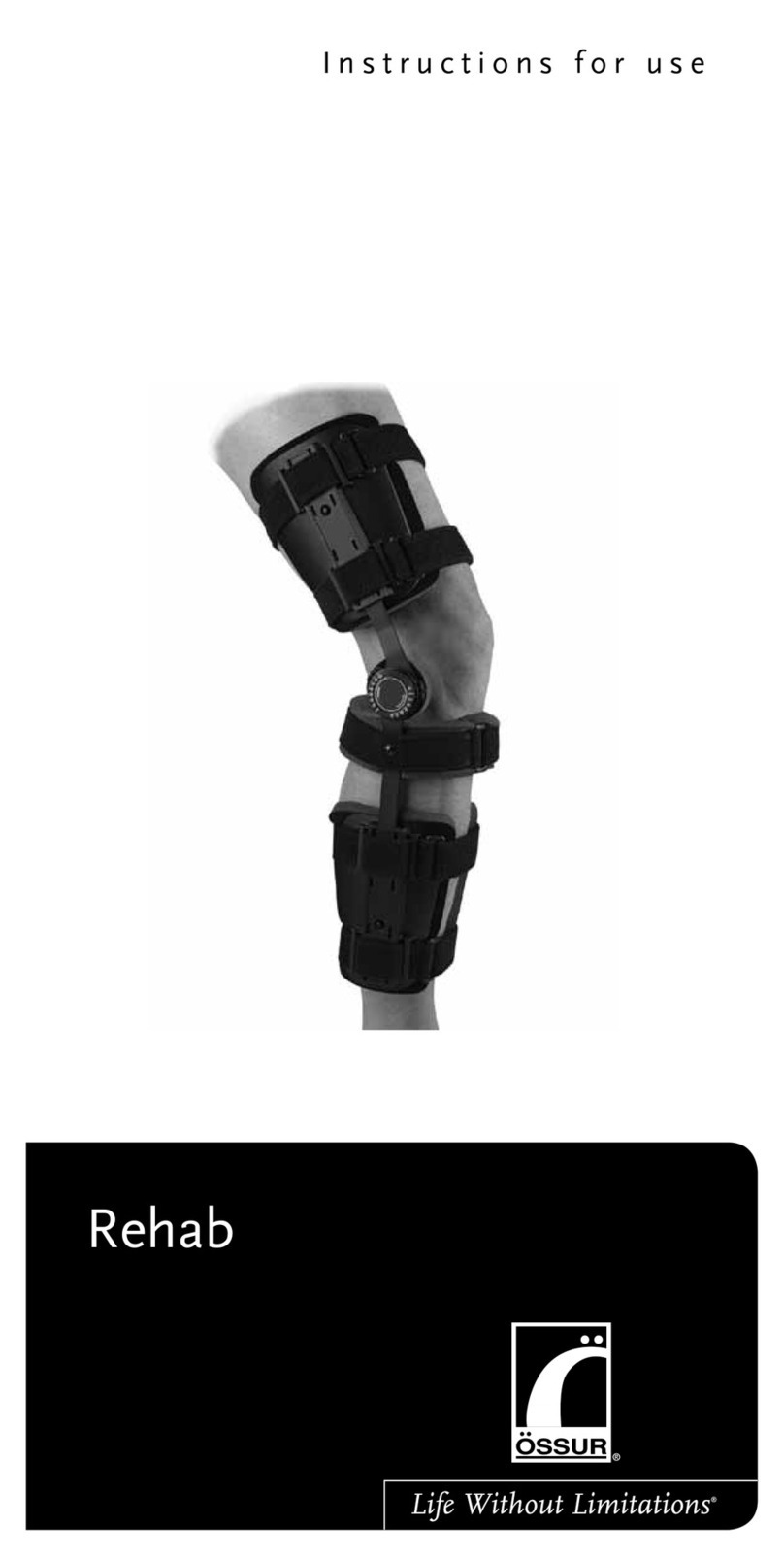 Ossur Rehab User manual
