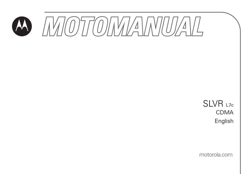 Motorola SLVR L7c User manual Motorola SLVR L7c User manual
