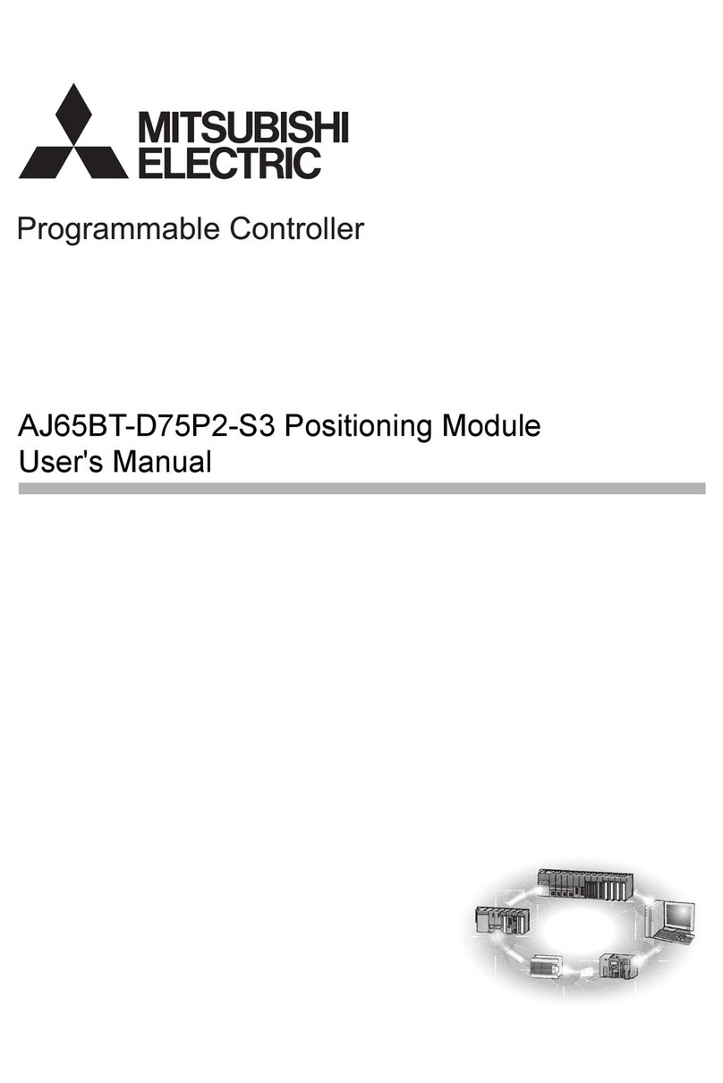 Mitsubishi Electric AJ65BT-D75P2-S3 User manual