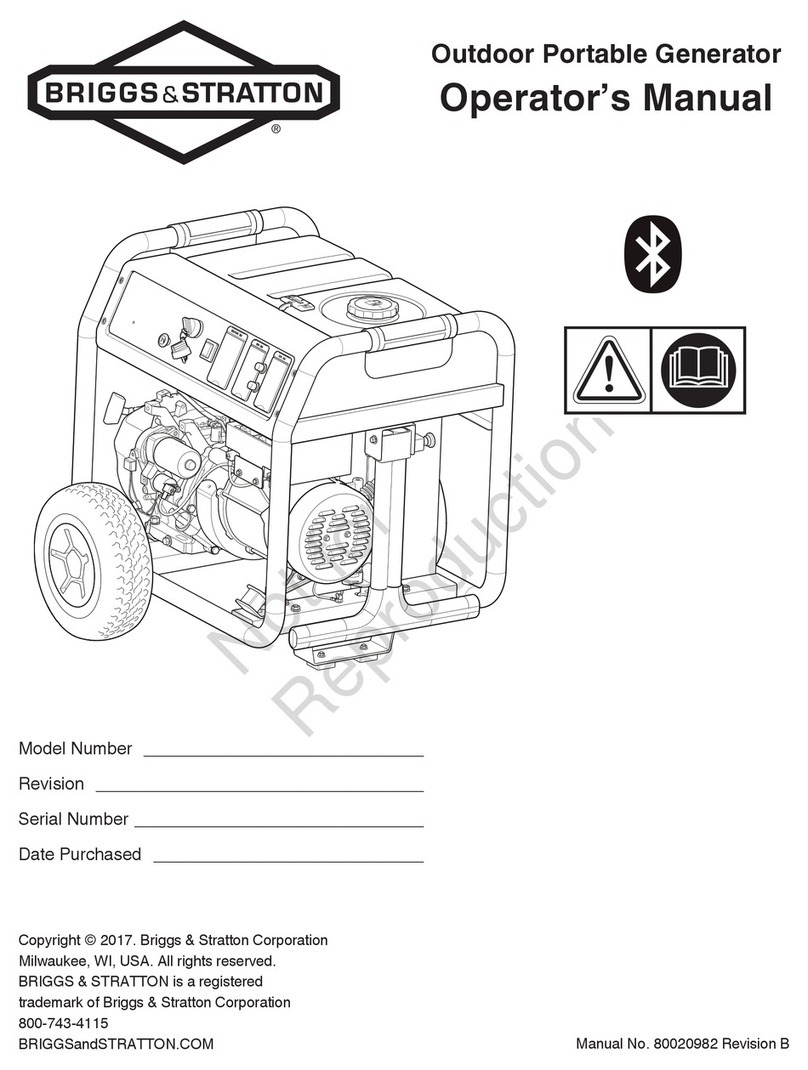 Briggs & Stratton 030679-00 User manual