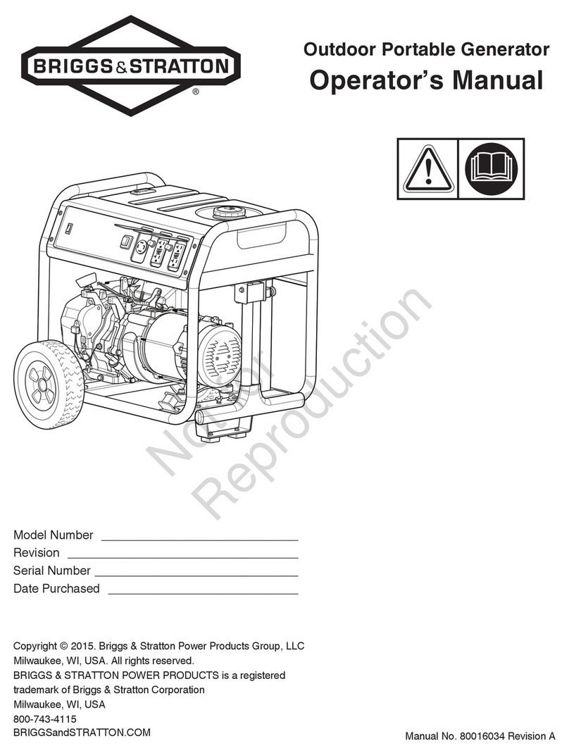 Briggs & Stratton 30677 Operator's manual