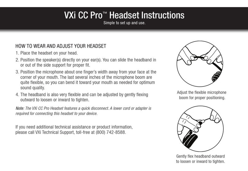 VXI VXi CC Pro User manual
