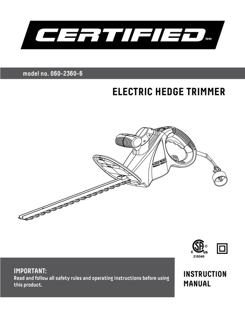 CERTIFIED 060-2360-6 instruction manual