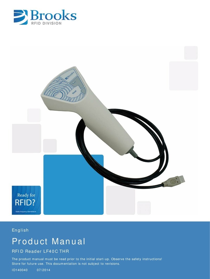 Brooks LF40C THR product manual