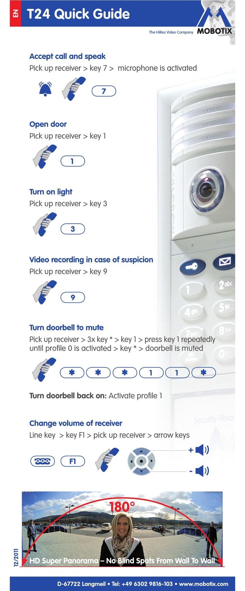 Mobotix T24 quick guide