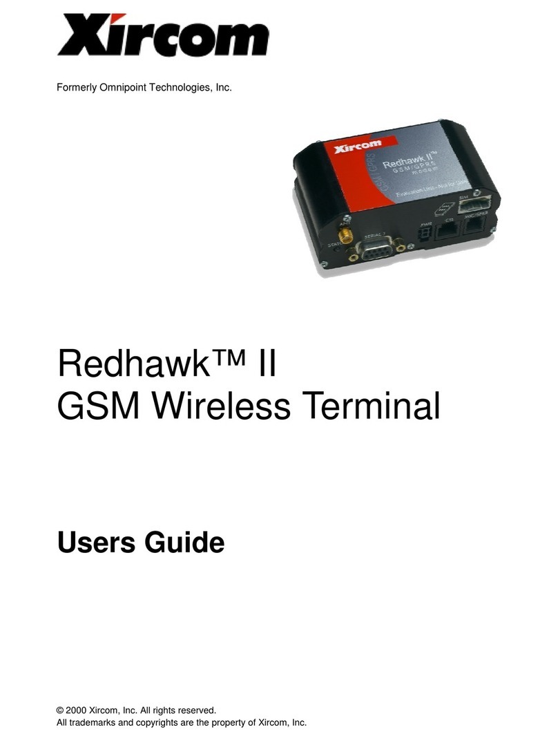Xircom Redhawk II user guide