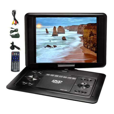 Lenoxx PDVD1300 instruction manual