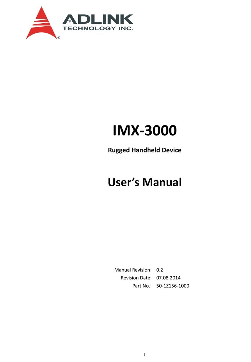 ADLINK Technology IMX-3000 user manual