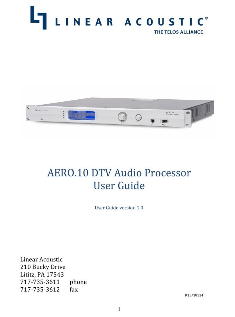 Linear Acoustic AERO.10 user guide