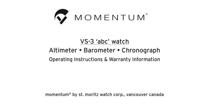 Momentum VS-3 abc watch Installation guide Momentum VS-3 abc watch Installation guide