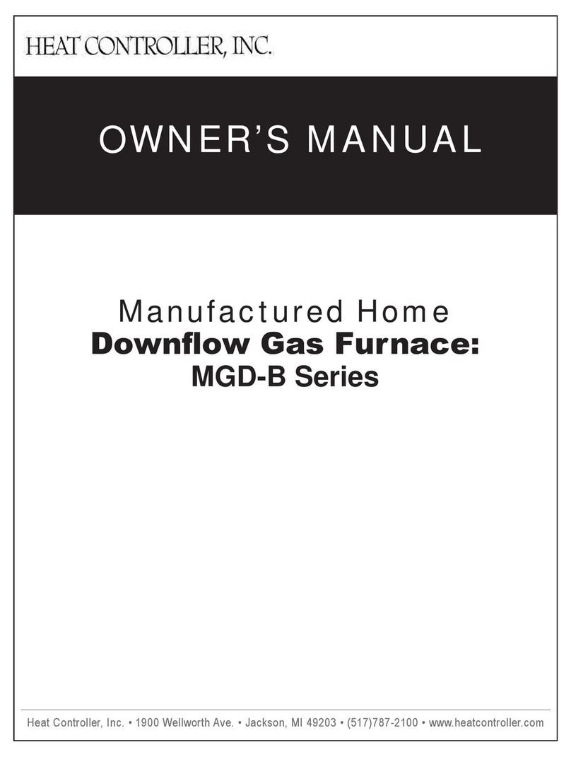 Heat Controller MGD-B Series owner's manual