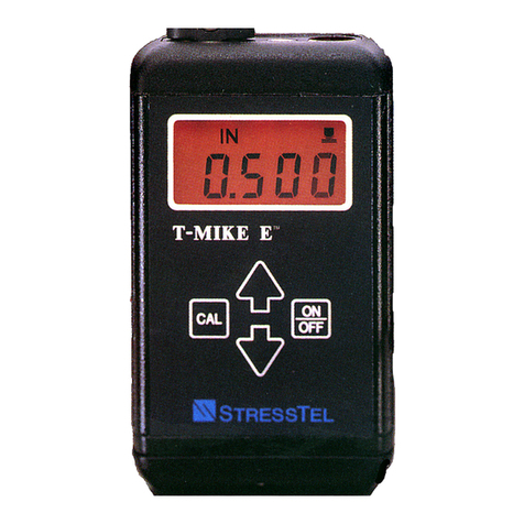 StressTel T-MIKE E Operation manual