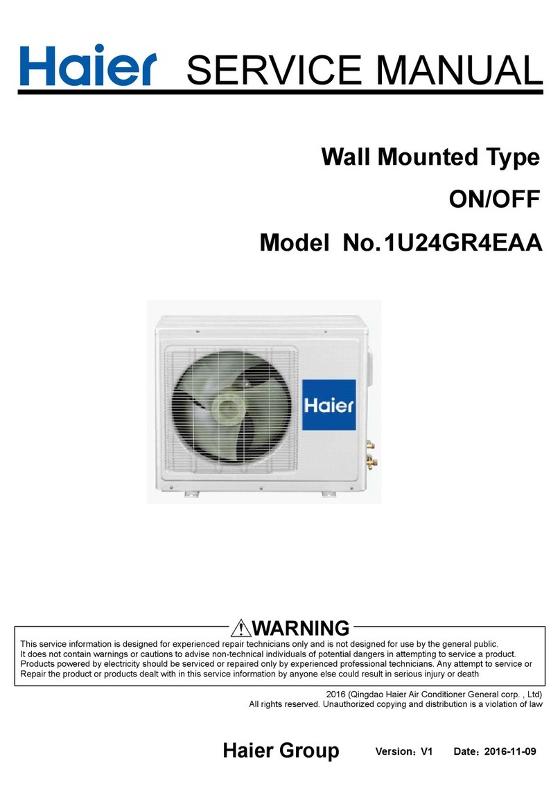 Haier 1U24GR4EAA User manual Haier 1U24GR4EAA User manual