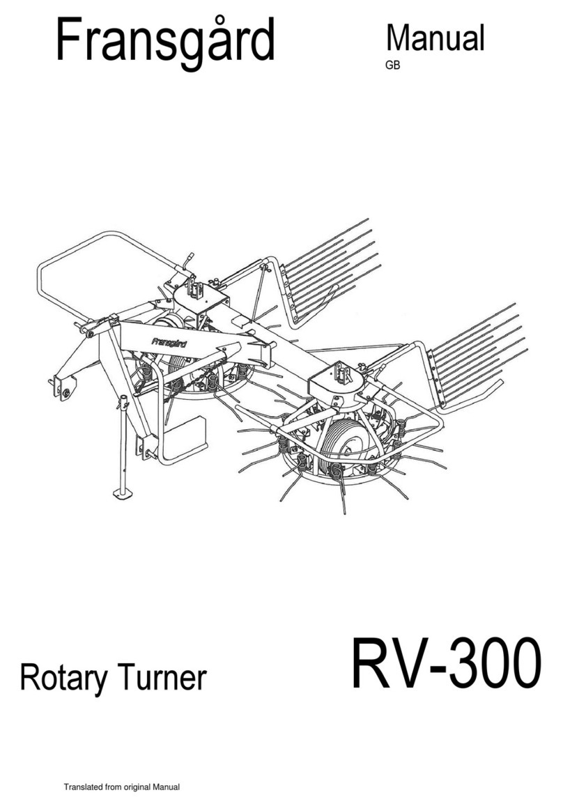 Fransgard RV-300 manual