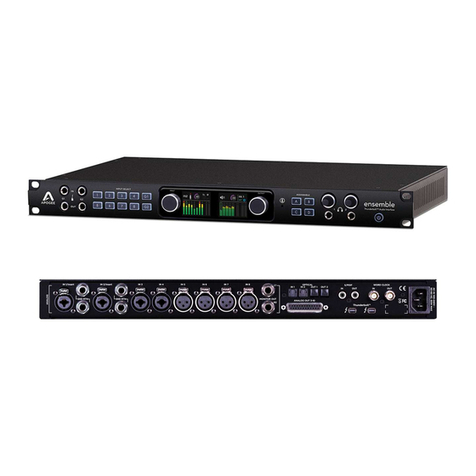 Apogee Ensemble Thunderbolt user guide