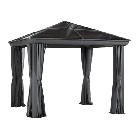 Gazebo penguin 43200-32 Assembly instructions