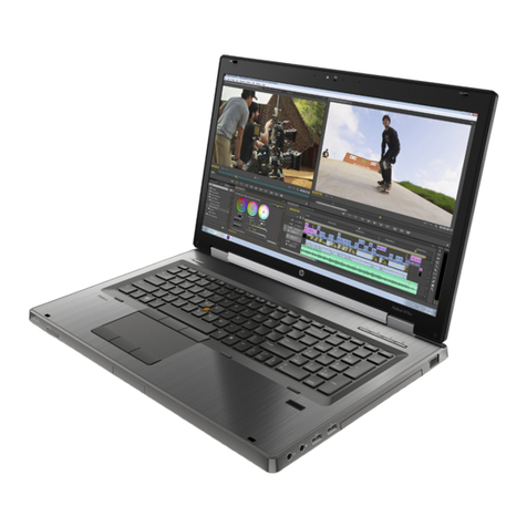 HP EliteBook 8770w User manual