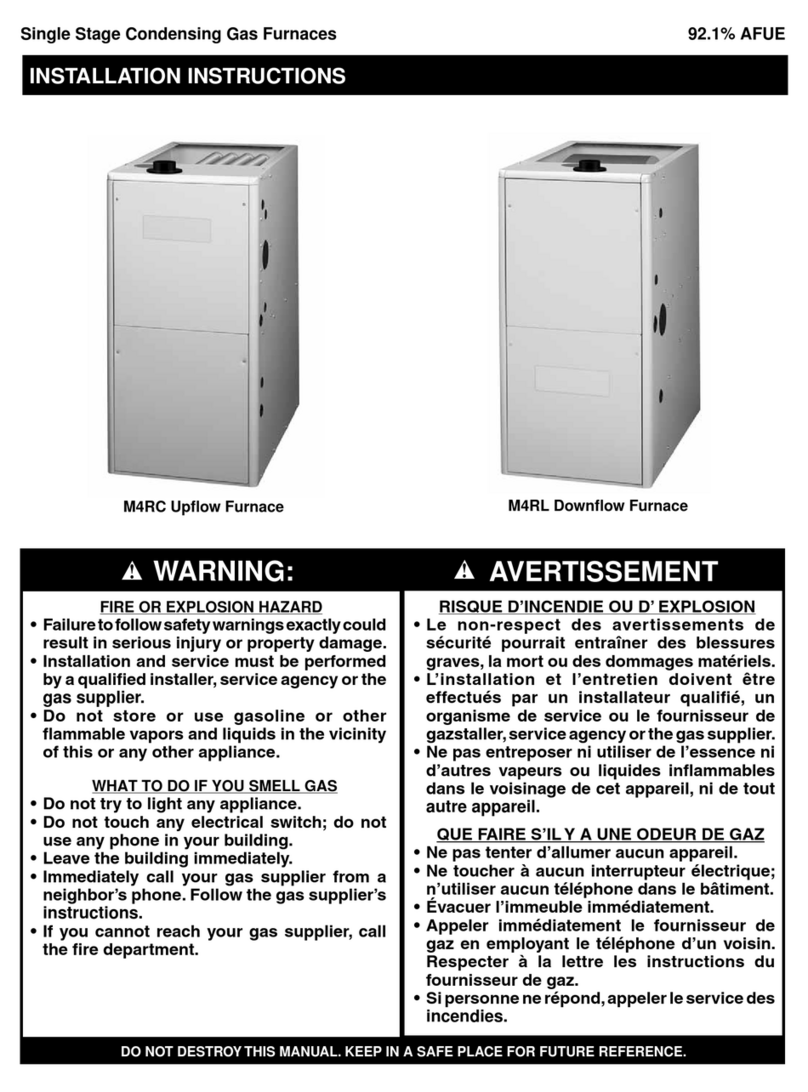Nordyne M4RC54D-24B installation instructions Nordyne M4RC54D-24B installation instructions