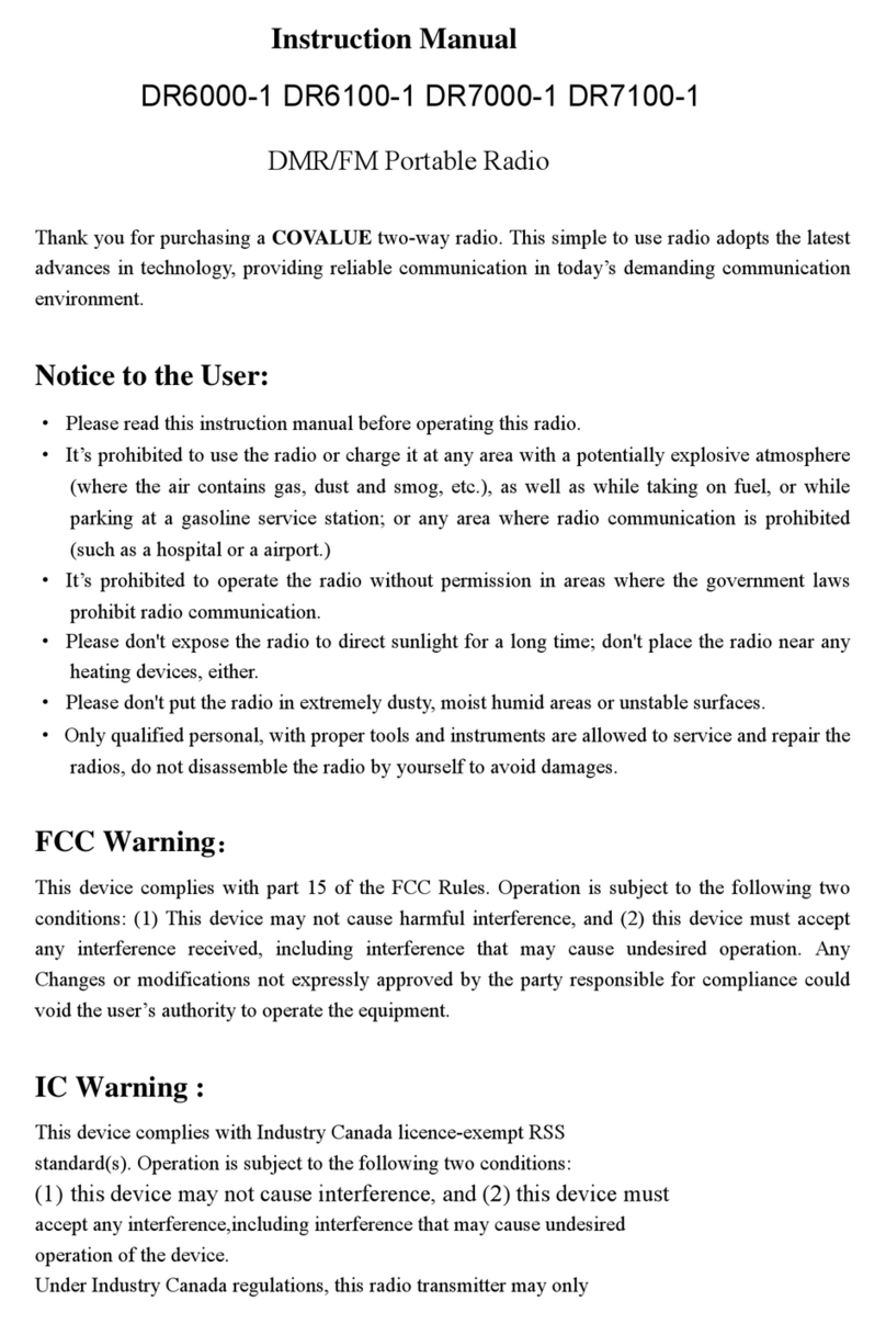 Covalue DR6000-1 instruction manual