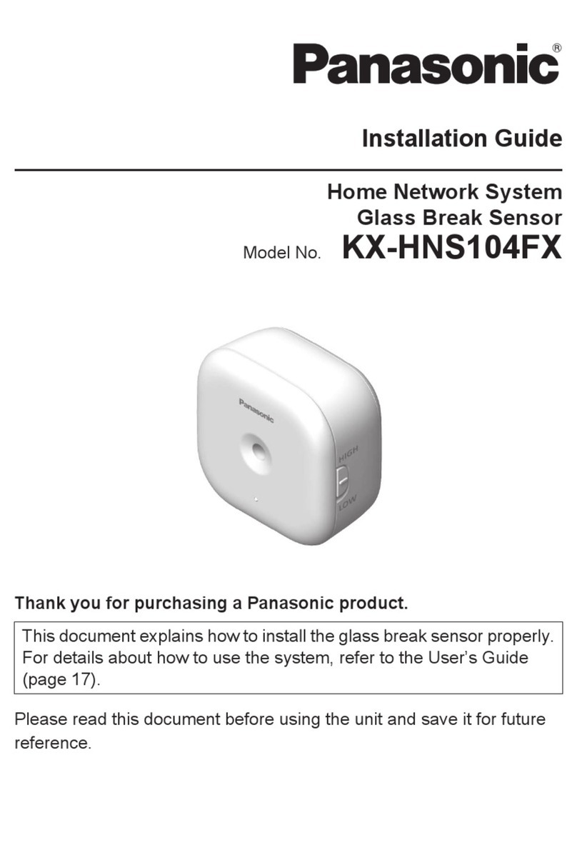 Panasonic KX-HNS104FX User manual