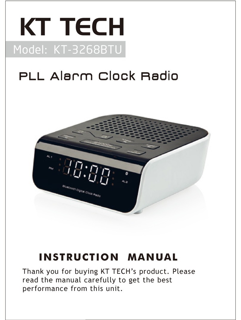 KT Tech KT-3268BTU User manual