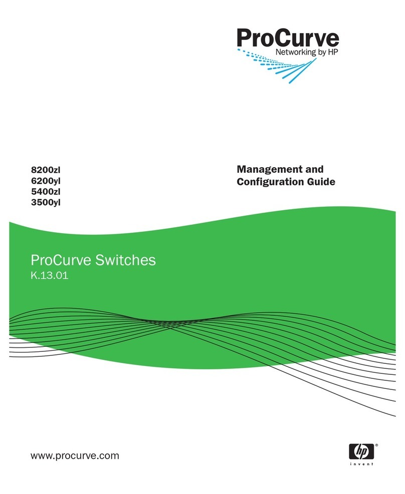 ProCurve 8200zl Series User manual