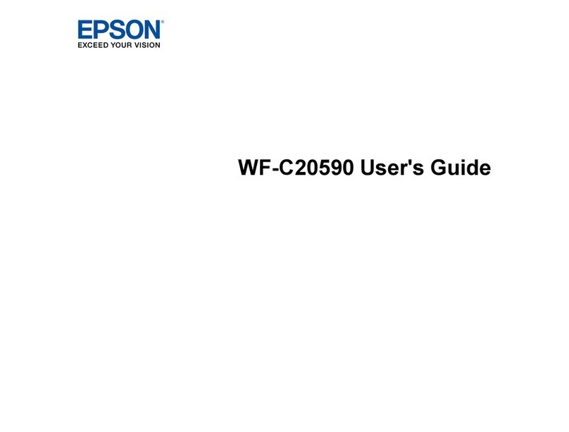 Epson WF-C20590 Series User manual