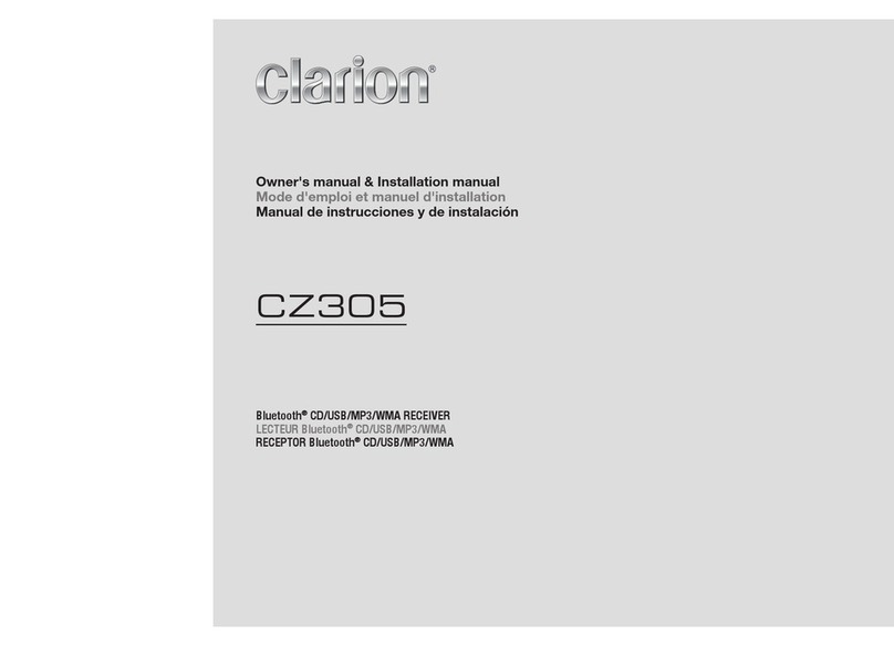 Clarion CZ305 Repair manual