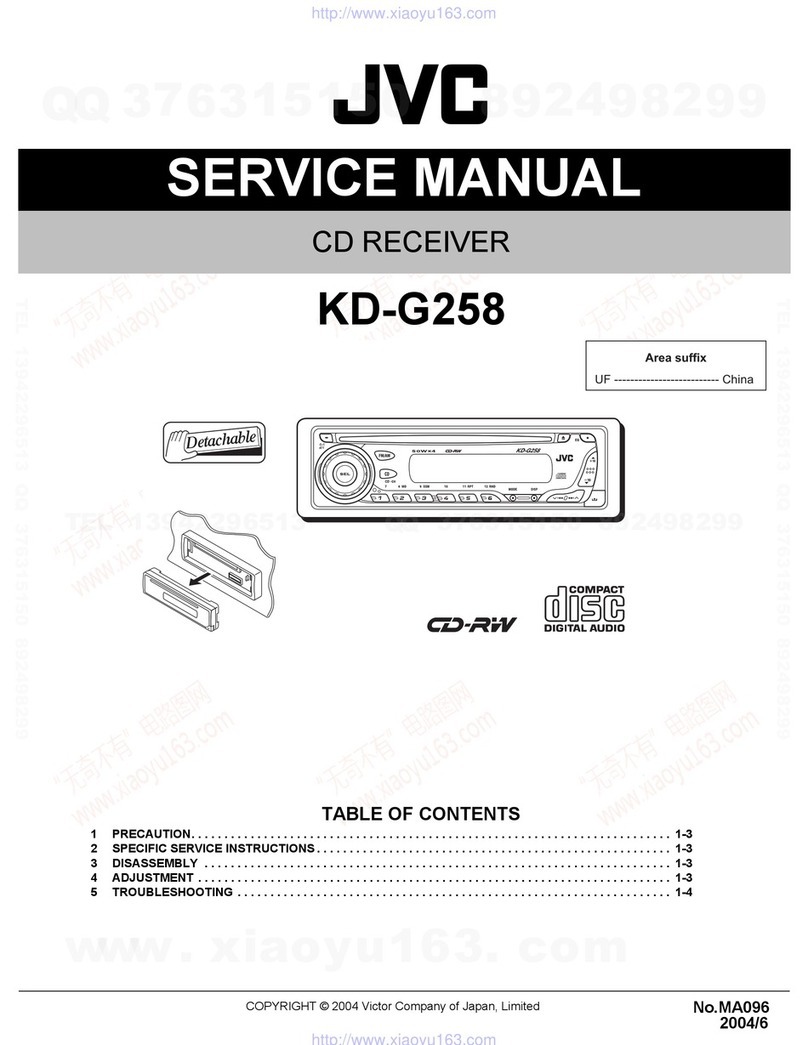 JVC KD-G285 User manual