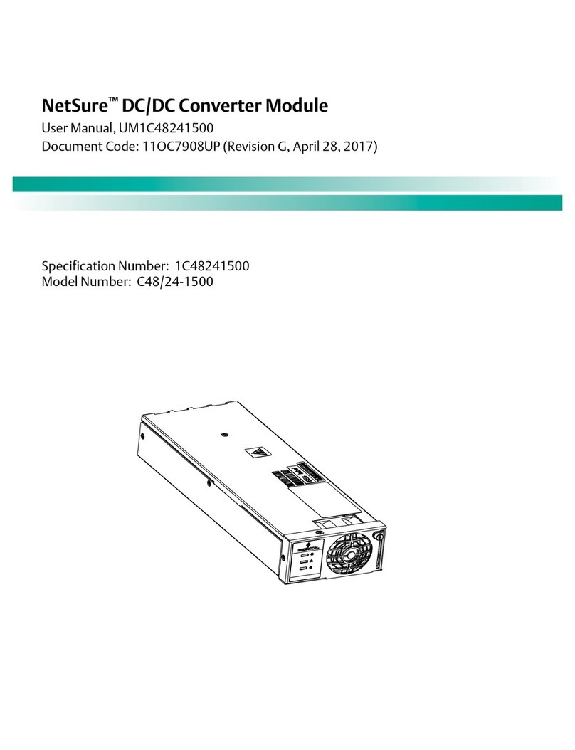 NetSure UM1C48241500 user manual