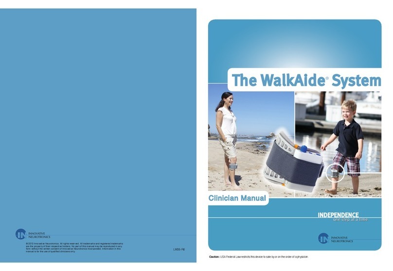 Innovative Neurotronics The WalkAide System Clinical manual Innovative Neurotronics The WalkAide System Clinical manual