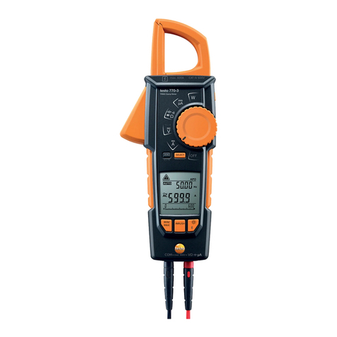 TESTO 770 instruction manual