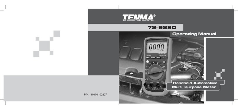 Tenma 72-9280 User manual