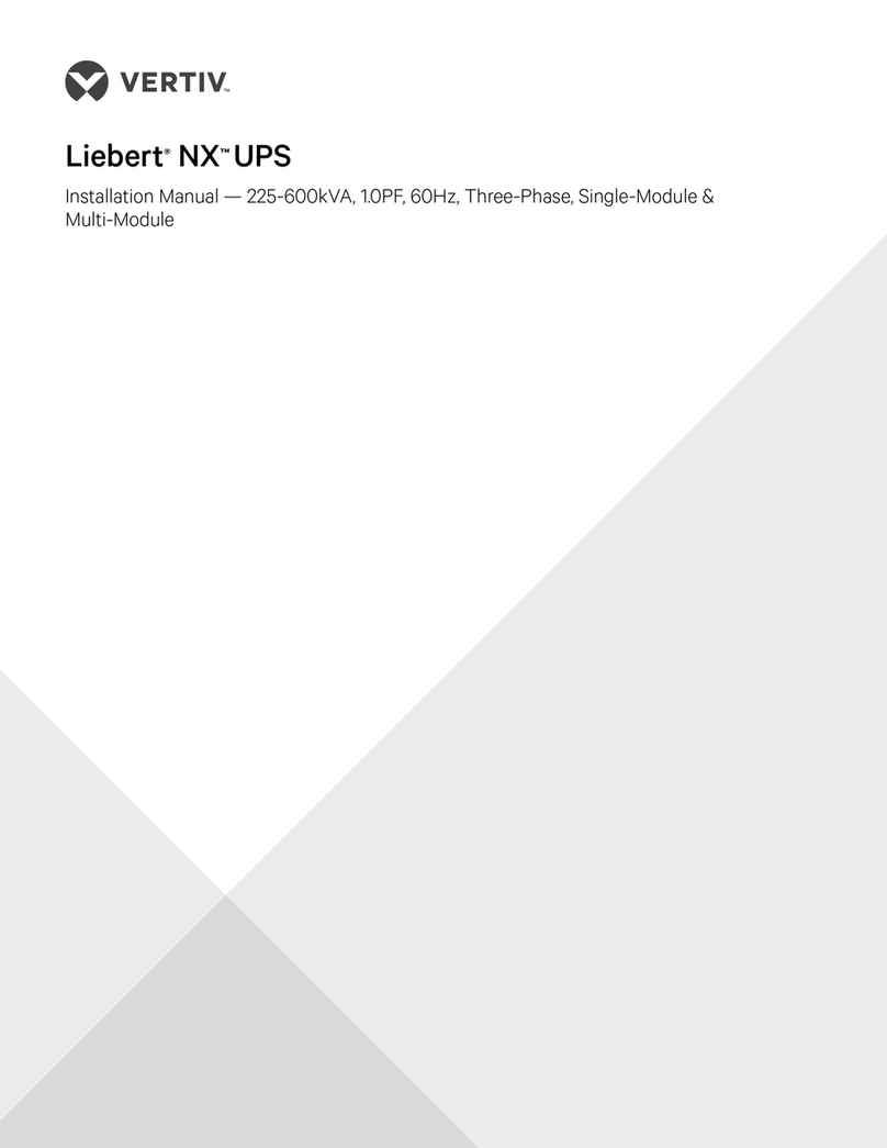 Vertiv Liebert NX 225 kVA User manual