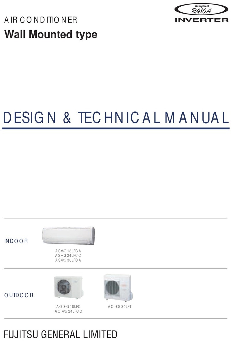 Fujitsu AS*G18LFCA series Service manual