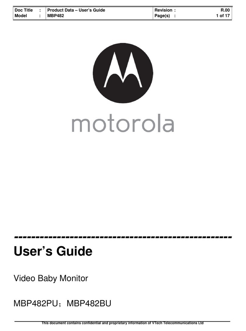 Motorola MBP482PU User manual