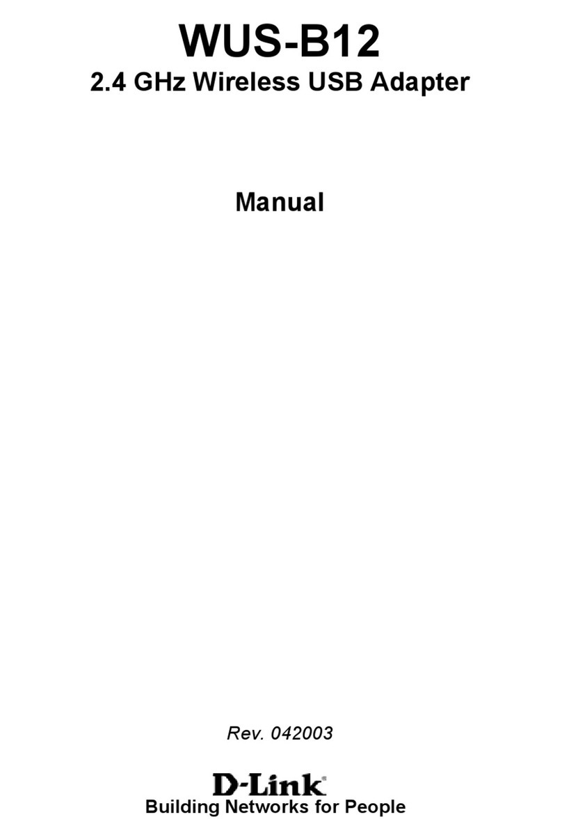 D-Link WUS-B12 User manual