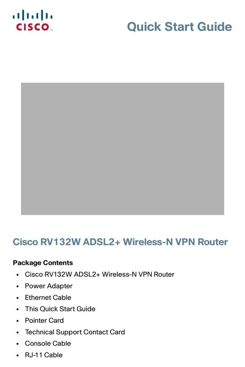 Cisco RV132W User manual