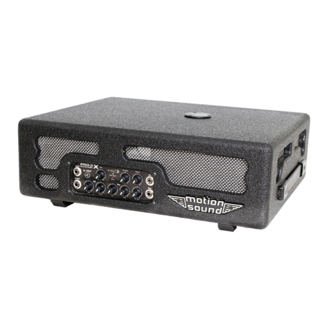 Motion Sound PRO-3X manual