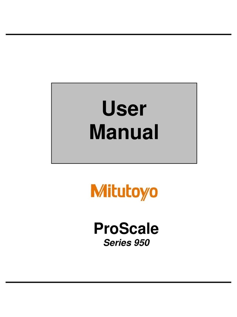 Mitutoyo ProScale 950 Series user manual